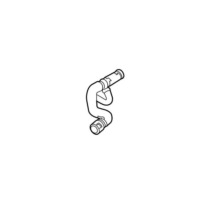 Audi Radiator Coolant Hose - Upper 80A122101AD